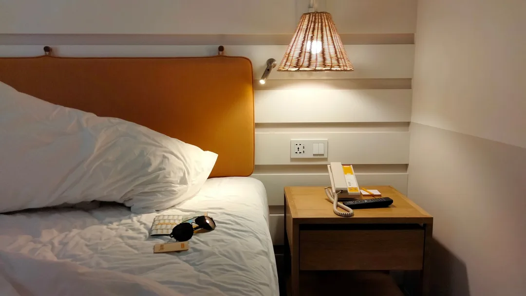 Quarto de hotel aconchegante